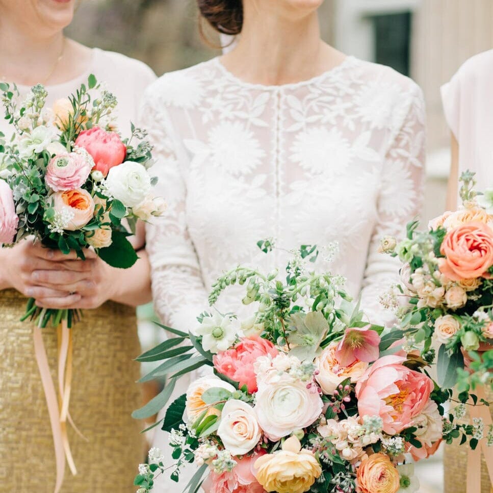 Mermaid Lace Embroidery Long Sleeves Wedding Dress